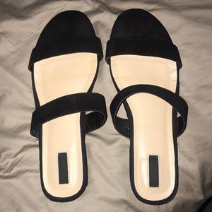 New Black Sandals